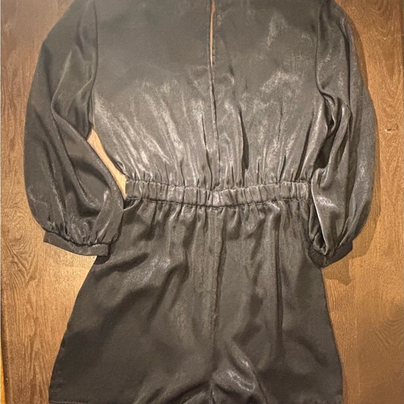 Elegant Black Wrap Dress - Picture 4 of 11